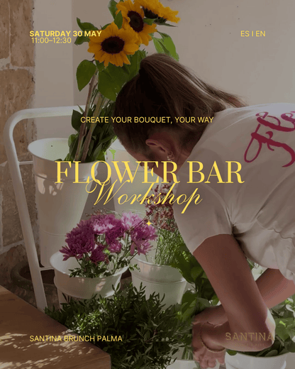 Taller Floral en Santina Brunch Palma
