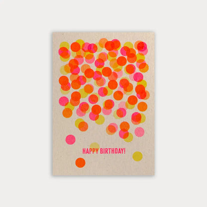 Tarjeta de Cumpleaños "Happy Birthday"