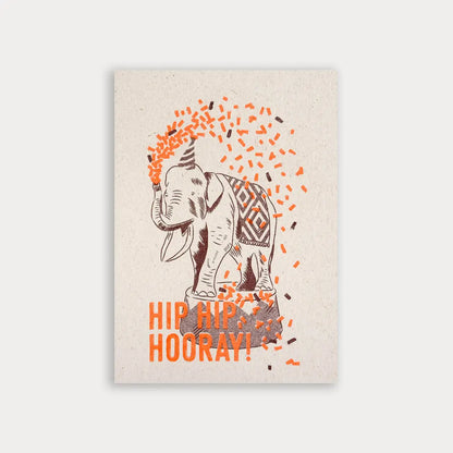 Tarjeta de Regalo "Hip Hip Hooray"