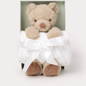 GIFT SET TEDDY BEAR & BLANKET 